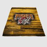 pittsburgh pirates logo soft fleece blanket 0