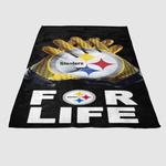 pittsburgh steelers nfl soft fleece blanket 0