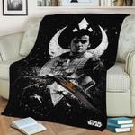 poe dameron fleece throw blanket 0