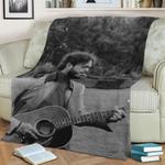 post malone fleece throw blanket 0