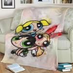 power puff girls fleece throw blanket 0