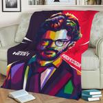 professor money heist wpap fleece throw blanket 0