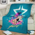 promare fleece throw blanket 0