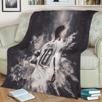pulisic usa fleece throw blanket 0