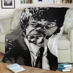pulp fiction samuel fleece throw blanket 0