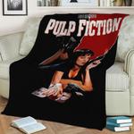 pulp poster fleece throw blanket 0