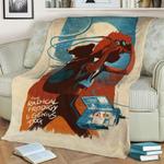 radical ed and ein fleece throw blanket 0