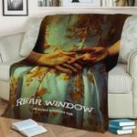 rear window fleece throw blanket 0