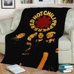 red hot chili peppers fleece throw blanket 0