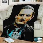 robert de niro fleece throw blanket 0