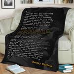 rockyposter fleece throw blanket 0
