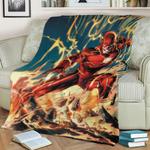 run like hell fleece throw blanket 0