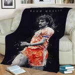 ruud gullit fleece throw blanket 0