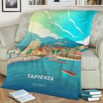 sapienza fleece throw blanket 0
