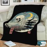 shinigami fleece throw blanket 0