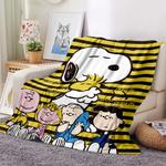 snoopy blanket flannel fleece throw cosplay blanket room decoration 0