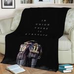soccer messi neymar quote fleece throw blanket 0