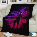 soul of the ghoul fleece throw blanket 0