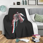 spirit elephant fleece throw blanket 0