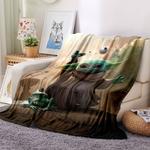 star wars pattern blanket flannel throw room decoration 0