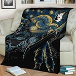 starry remake fleece throw blanket 0