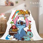 stitch cosplay flannel throw blanket micro fleece plush blanket 0