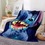 stitch pattern blanket flannel throw room decoration 0
