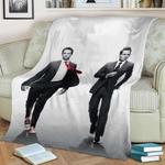 suits fleece throw blanket 0