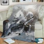 t 54 the snow leopard fleece throw blanket 0
