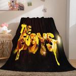 the boys blanket pattern flannel throw room decoration 0