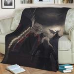 the final challenge fleece throw blanket 0