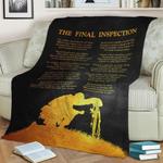 the final inspection fleece throw blanket 0
