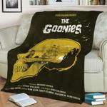 the goonies art movie fleece throw blanket 0