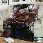 the outlaw josey wales fleece throw blanket 0