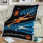 the pride of the rebel starfleet fleece throw blanket 0