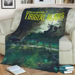 tirisfal glades novel fleece throw blanket 0