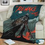 to remake a demonic soul fleece throw blanket 0