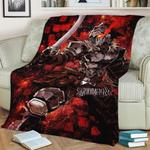 ultimate goblin slayer fleece throw blanket 0