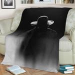 undertaker fleece throw blanket 0