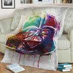 vader splashed fleece throw blanket 0