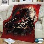 vader splatter fleece throw blanket 0