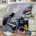 vettel rd fleece throw blanket 0