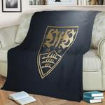 vfb stuttgart fleece throw blanket 0