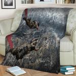 warzone verdansk disarray fleece throw blanket 0