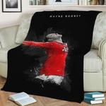 wayne rooney fleece throw blanket 0