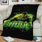 we have a hulk fleece throw blanket 0