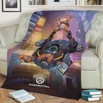 wrecking ball fleece throw blanket 0