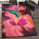 annas hummingbird art deco rug hummingbird rug