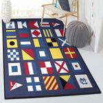 area rugs maritime signal flag rug