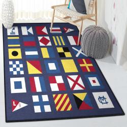 Area Rugs, Maritime Signal Flag Rug